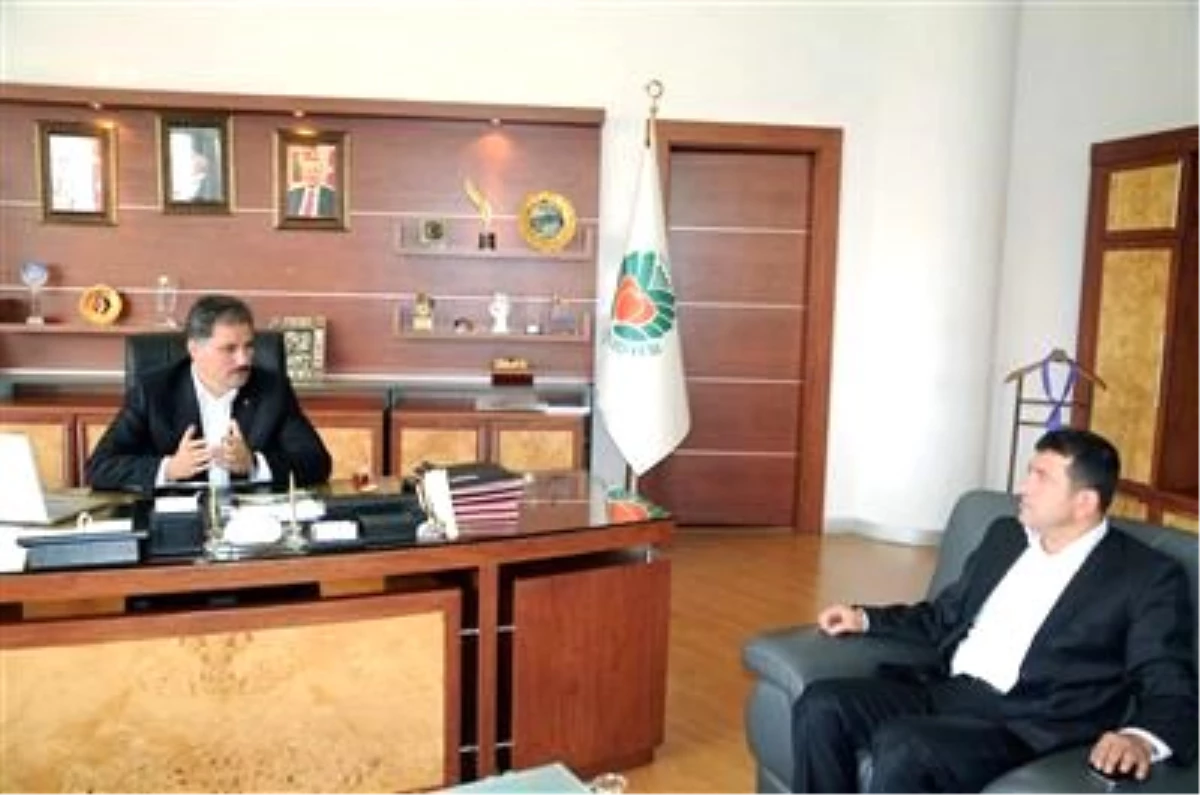 Ağbaba\'dan Malatya Belediye Başkanı Çakır\'a Ziyaret