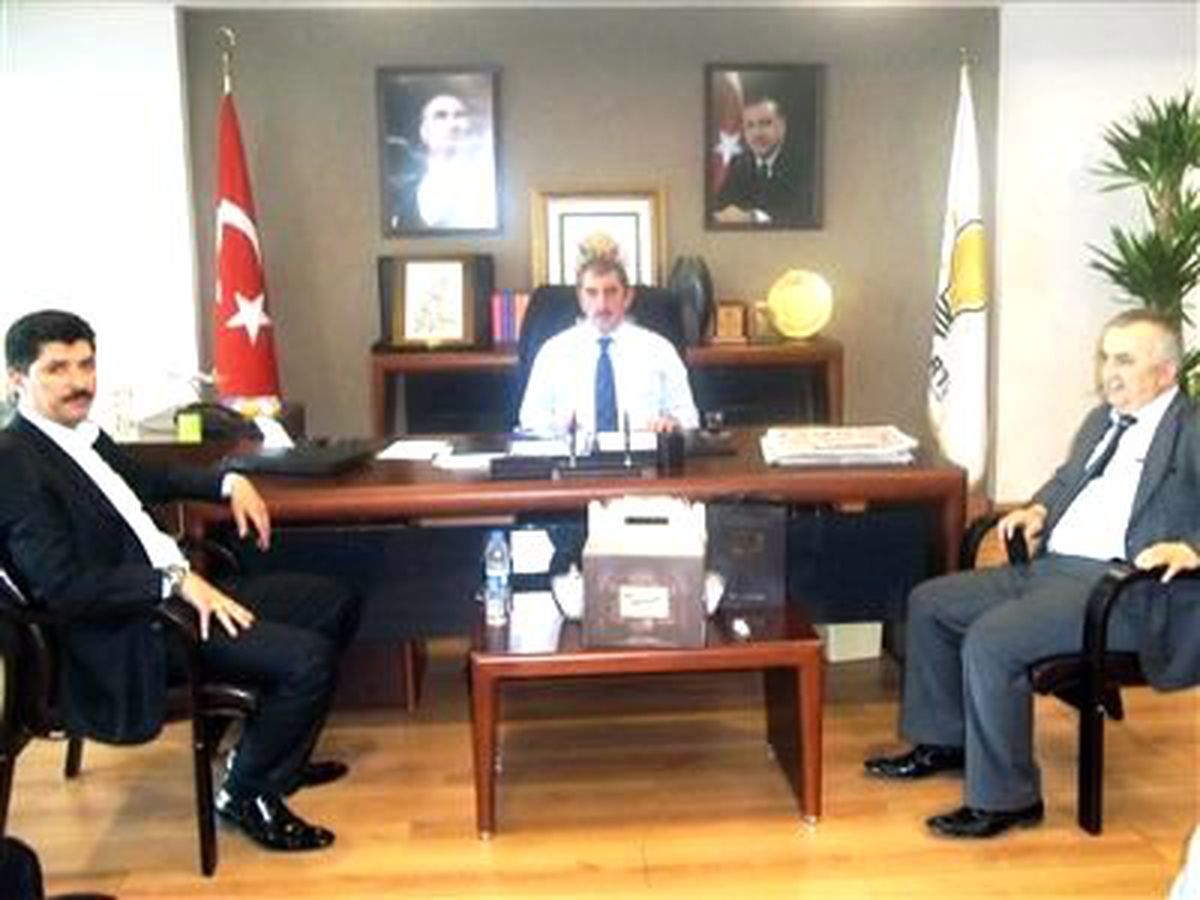 Başkan Köktaş\'a Karabük\'ten Misafir