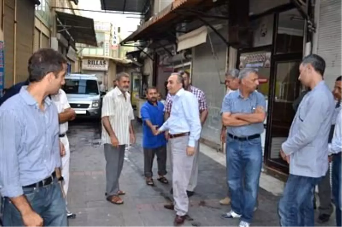 Belediye Başkanı Fakıbaba Esnafı Ziyaret Etti