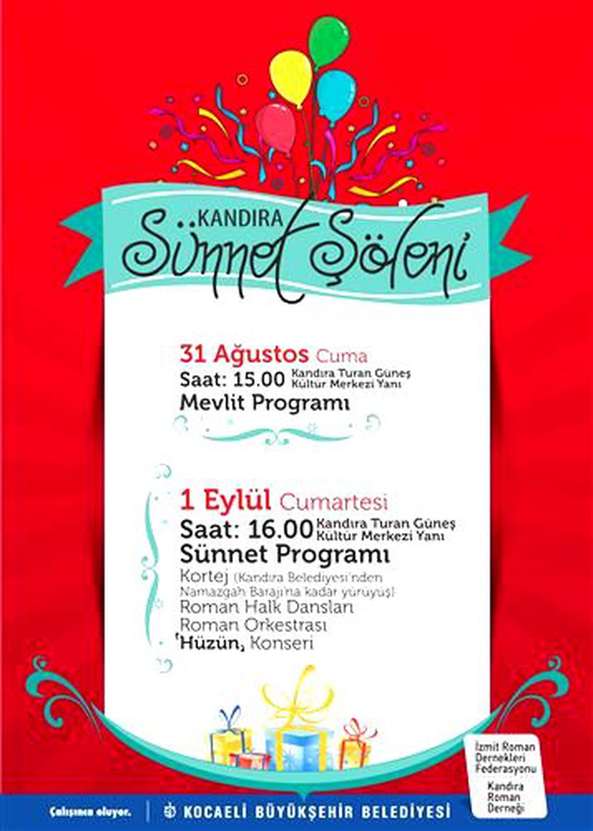 Büyükşehir Kandıra\'da Sünnet Şöleni Düzenleyecek