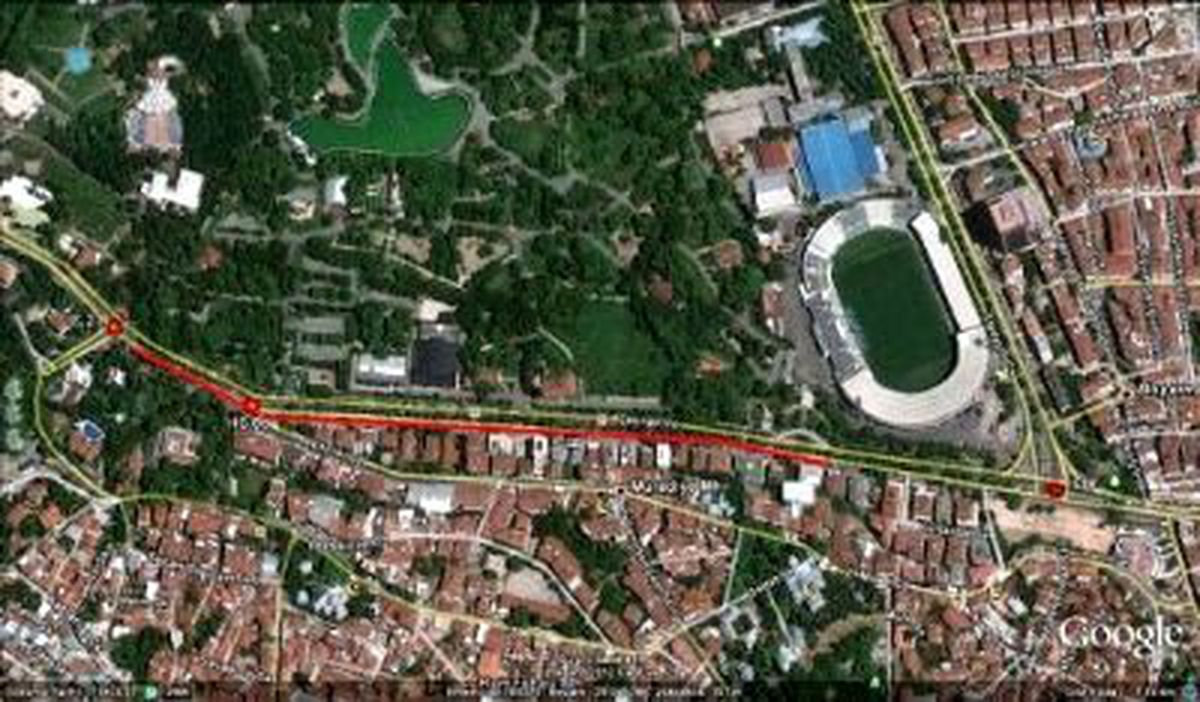 Çekirge Caddesi\'nde Trafik Düzenlemesi
