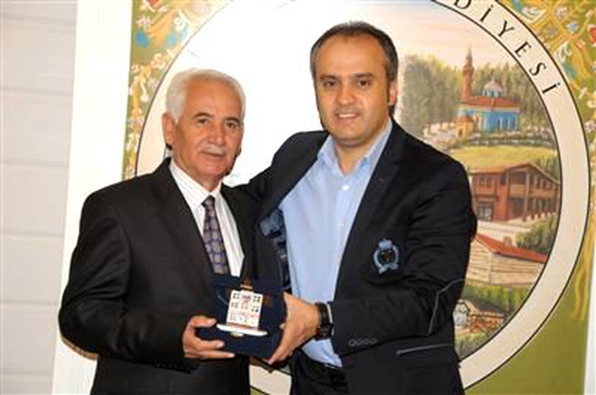 İnegöllü Gazilerden Başkan Aktaş\'a Ziyaret