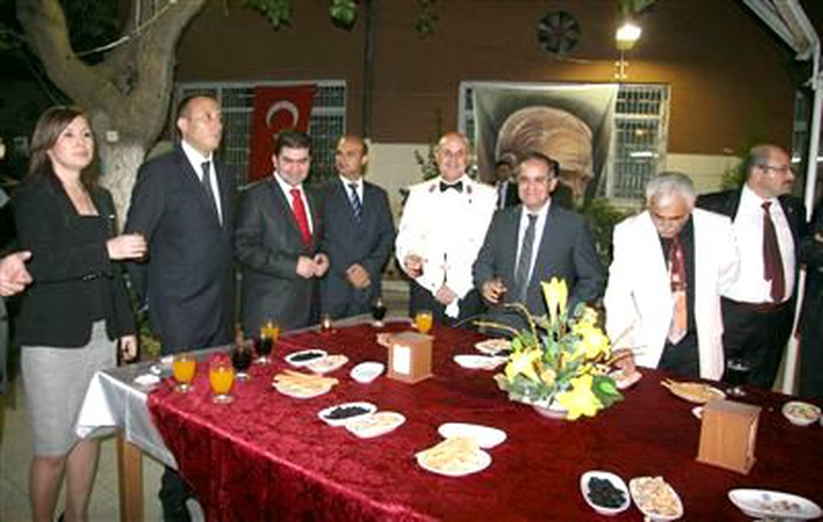 Kilis\'te 30 Ağustos Zafer Bayramı Resepsiyonu