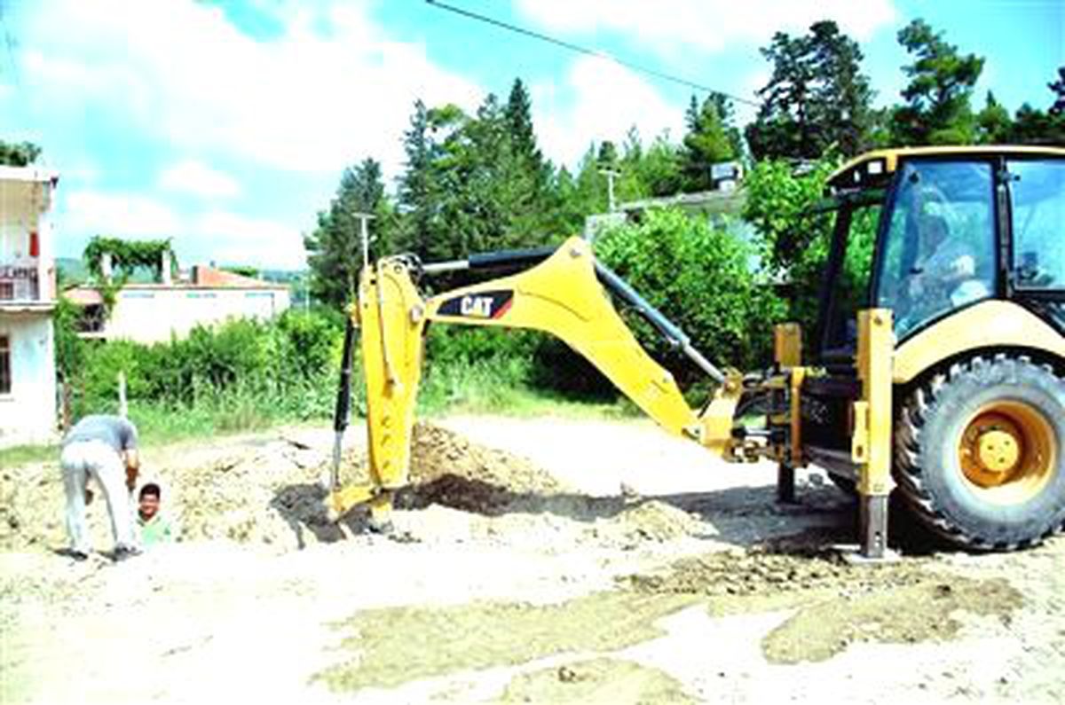 Matab\'dan Oymapınar\'a Altyapı Desteği