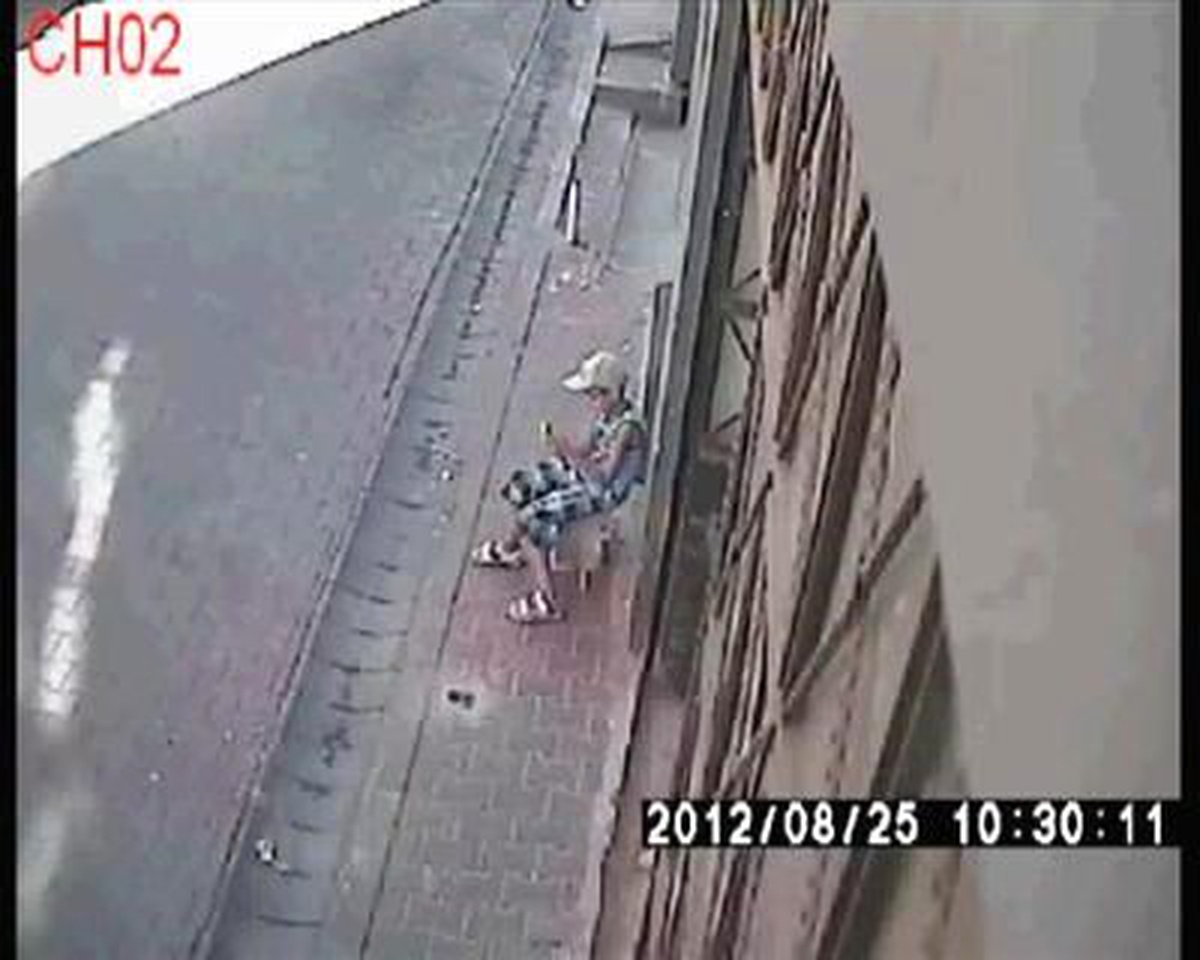 Motosikletli Gaspçılar Güvenlik Kamerasında