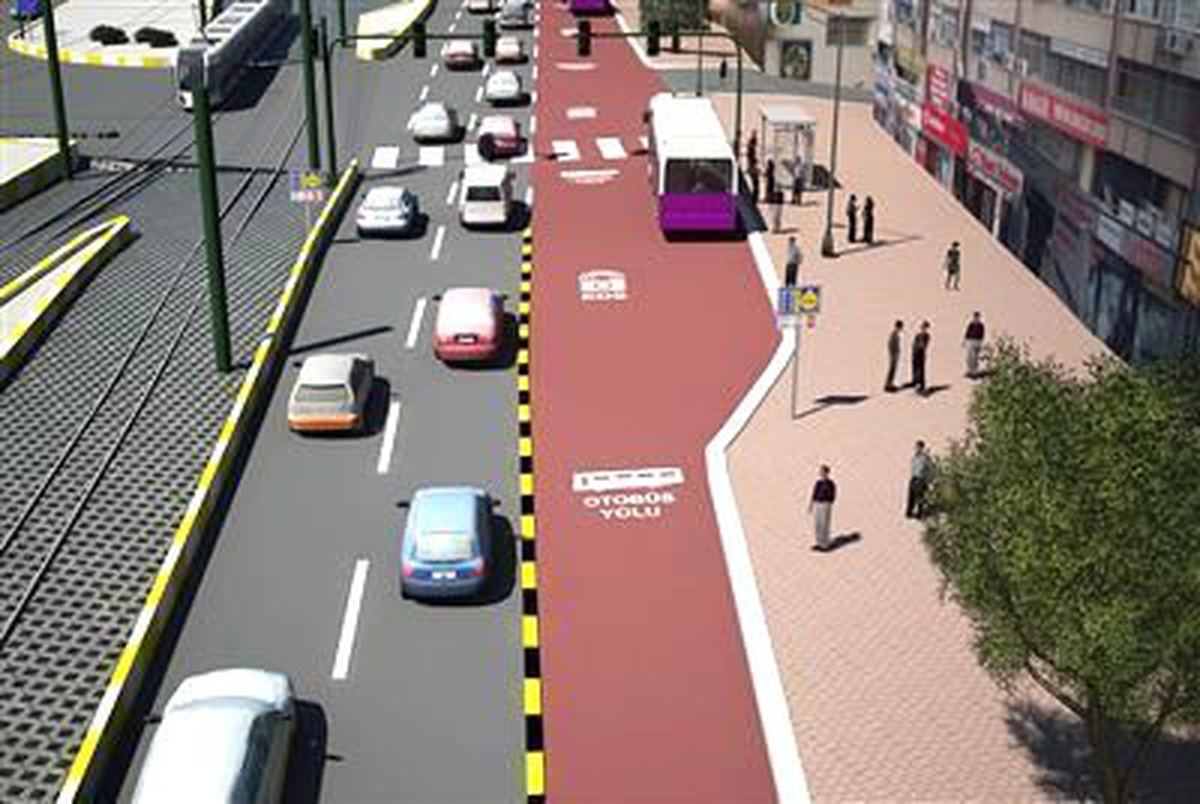 "Otobüs Yolu" Uygulaması İçin Hazırlıklar Sürüyor