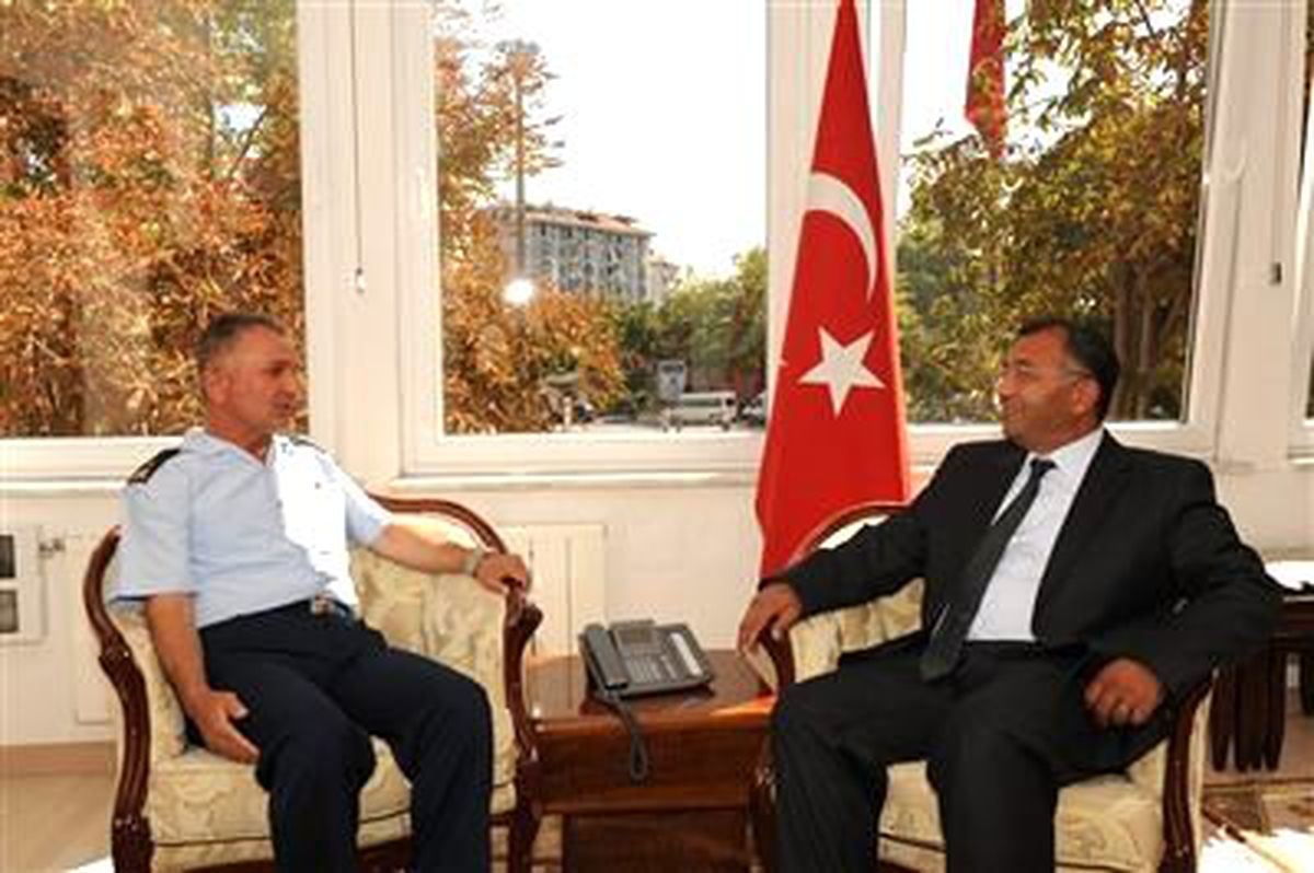 Tuğgeneral Başoğlu\'ndan Vali Çiftçi\'ye Ziyaret