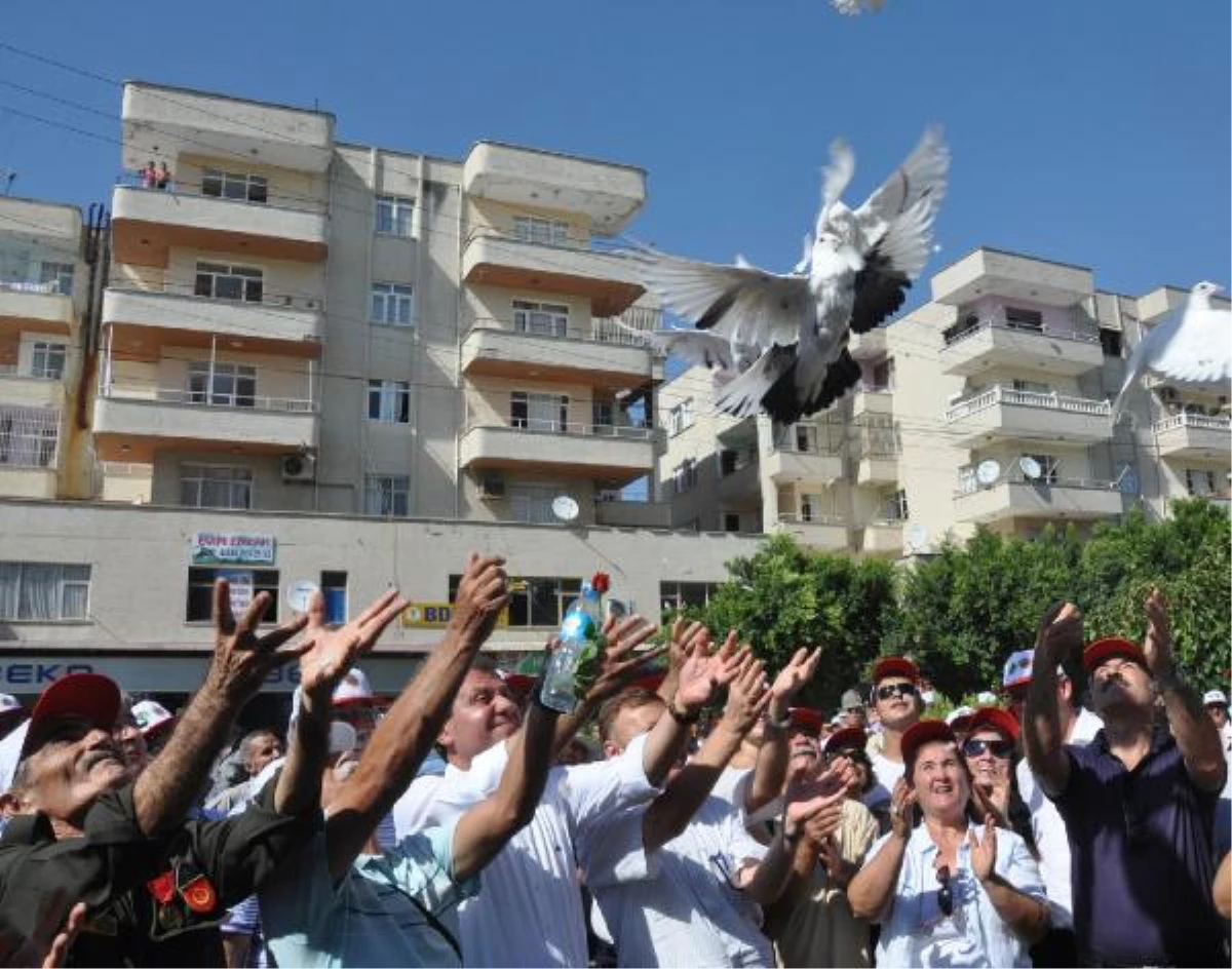 Barış ve Kültür Festivali\'nden Barış Güvercini Uçuruldu