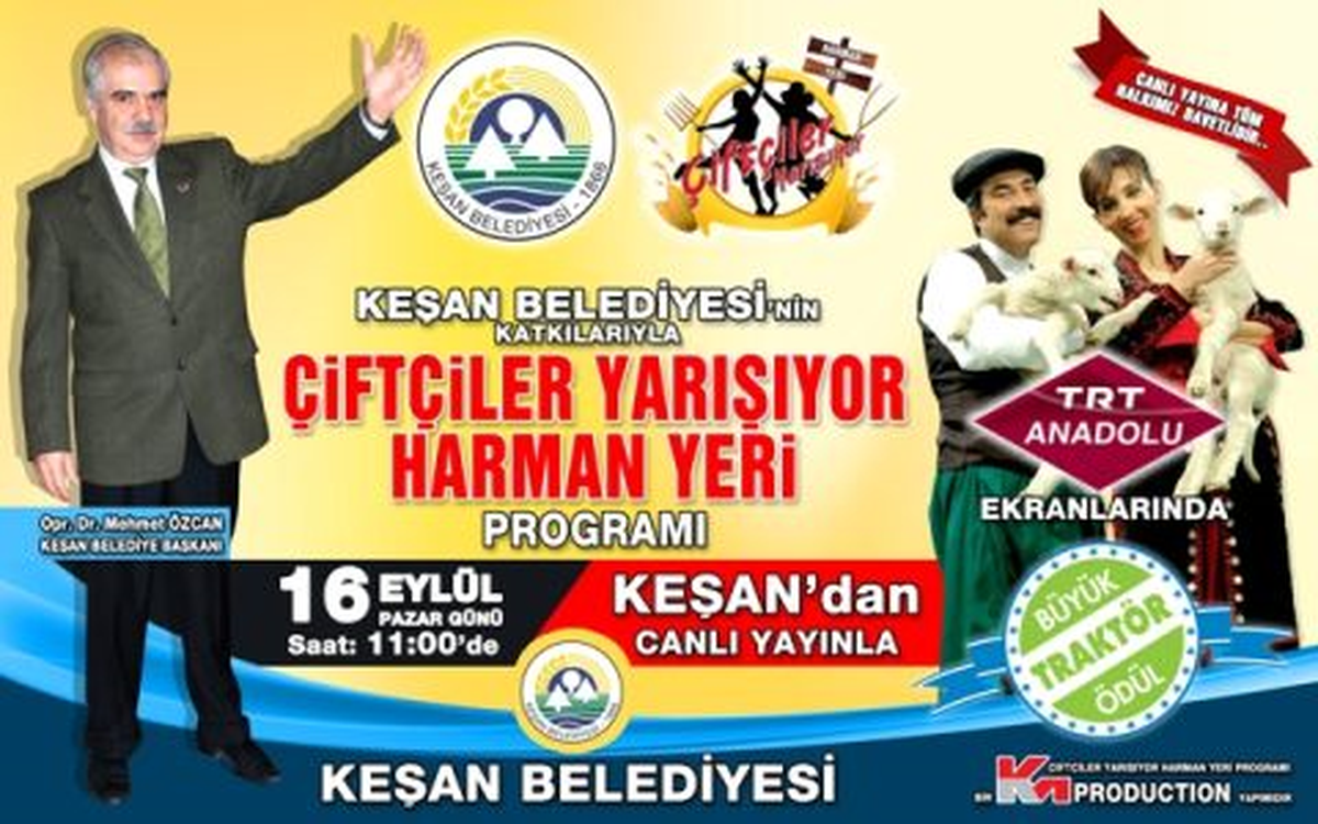 "Çiftçiler Yarışıyor" Programı