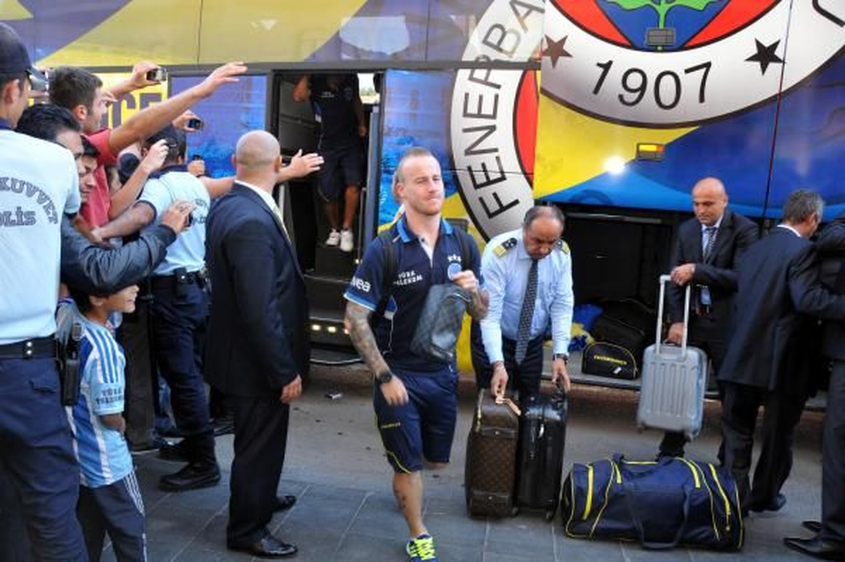 Fenerbahçe Kafilesi Sivas\'ta