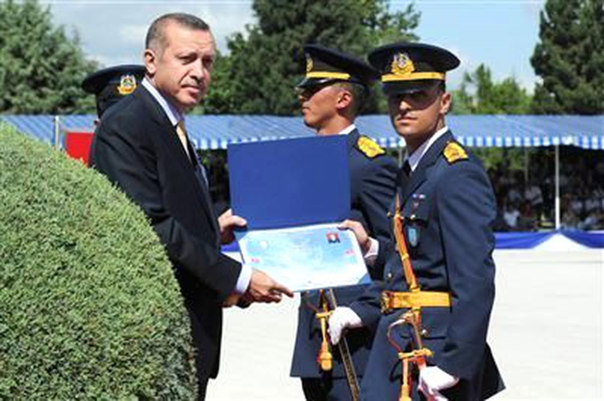 Hava Harp Okulu\'nda Mezuniyet Coşkusu