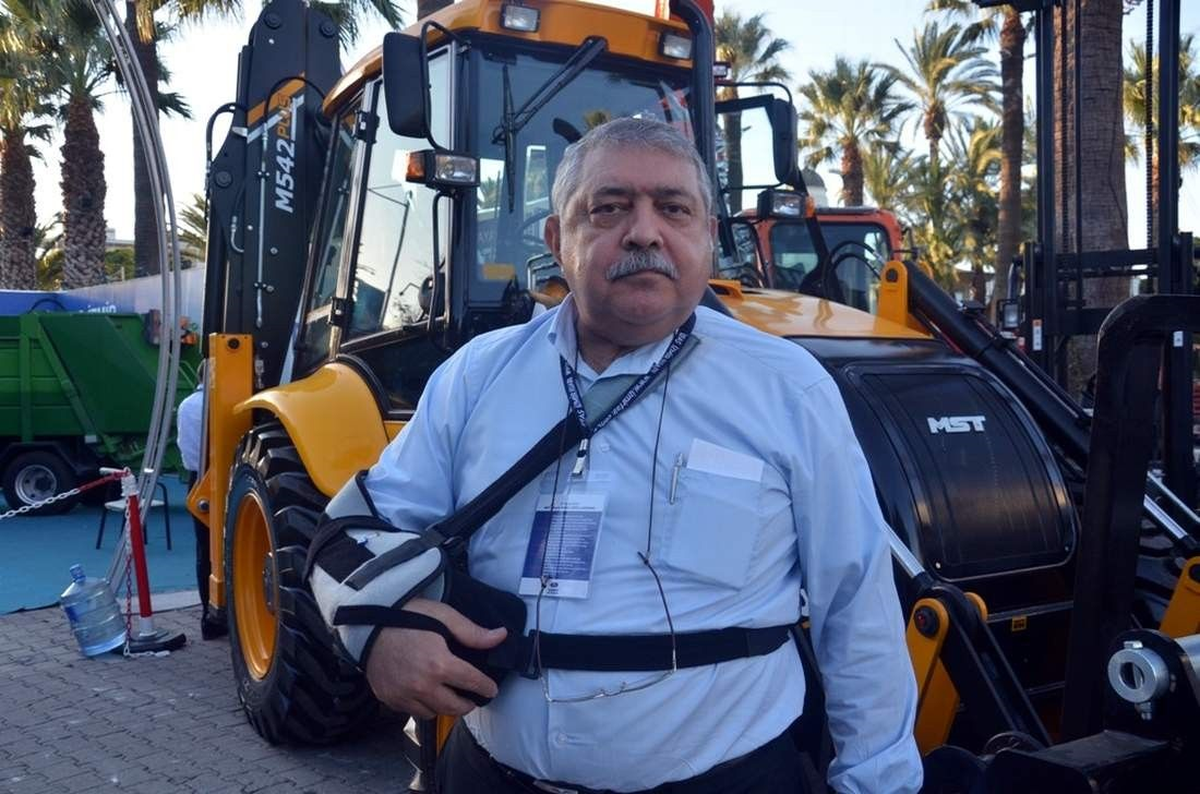 Sanko Makina Yeni İş Makinesini İEF\'de Görücüye Çıkardı