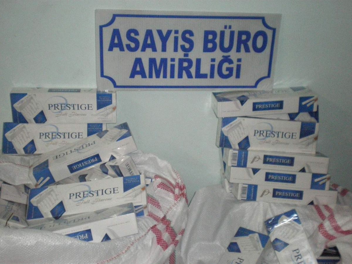 Siverek\'te 4 Bin Paket Kaçak Sigara Ele Geçirildi
