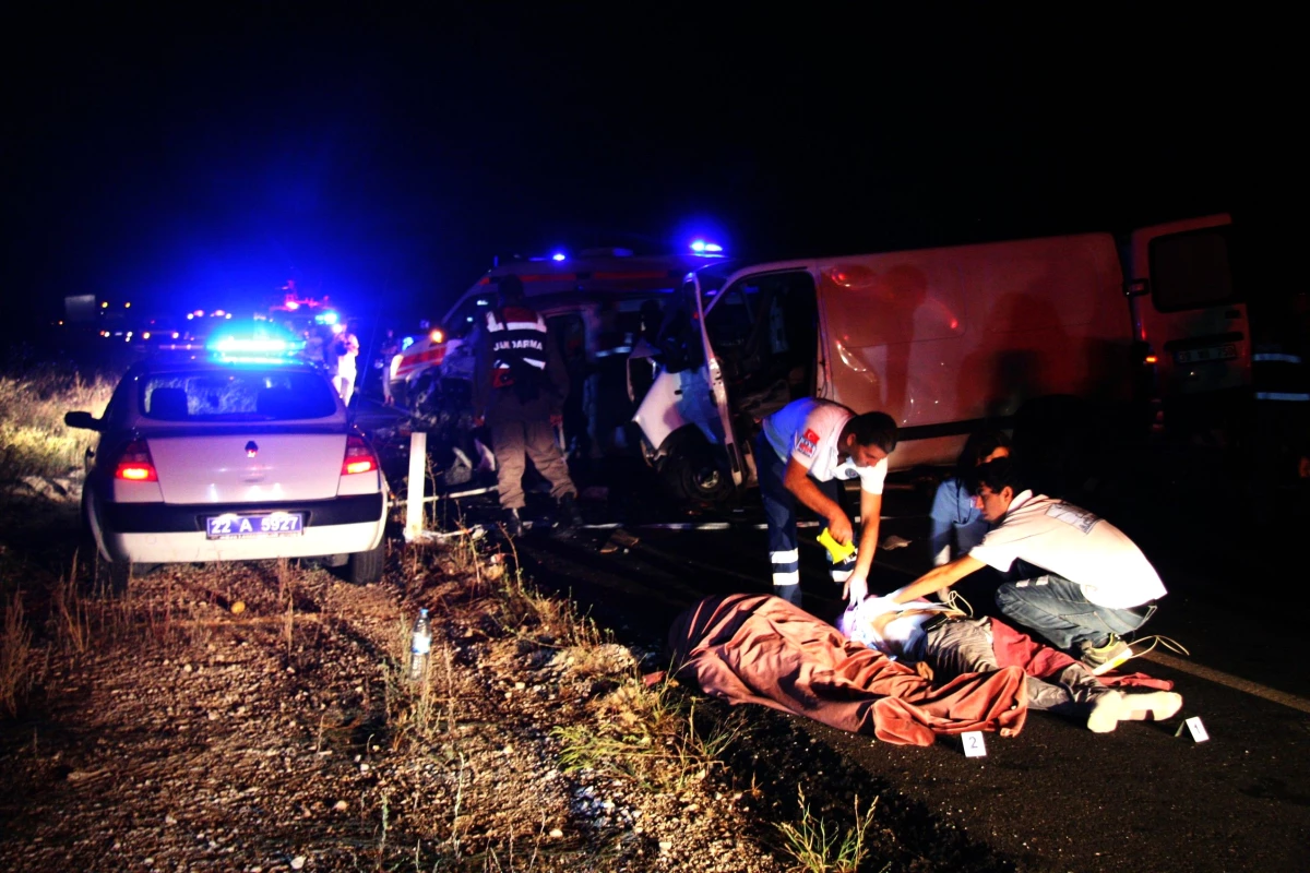Edirne\'deki Trafik Kazası