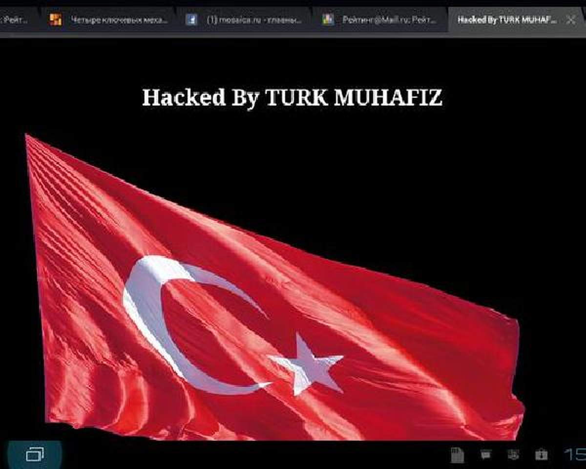Rus Gazetecilere Türk Bayraklı Hack'leme