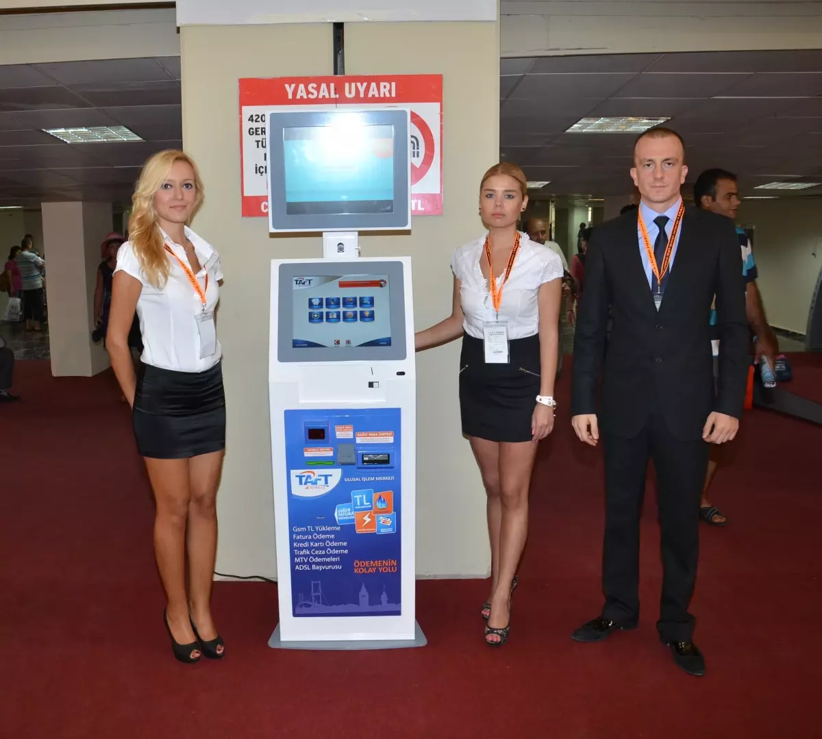 Kiosk Cihazı İzmir Fuarında Tanıtıldı