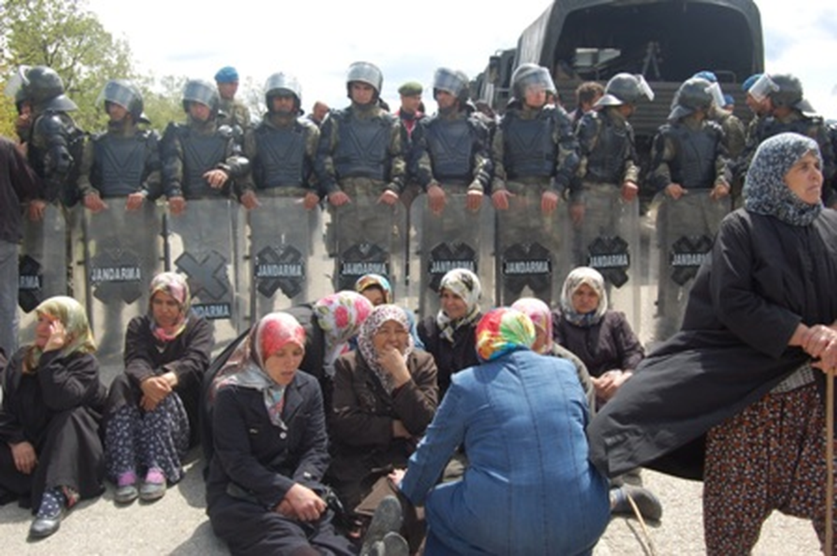 Köylülerin "Su" Protestosu