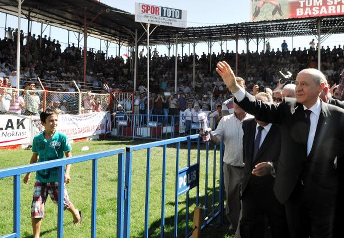 MHP Lideri Bahçeli Antalya\'da (2)