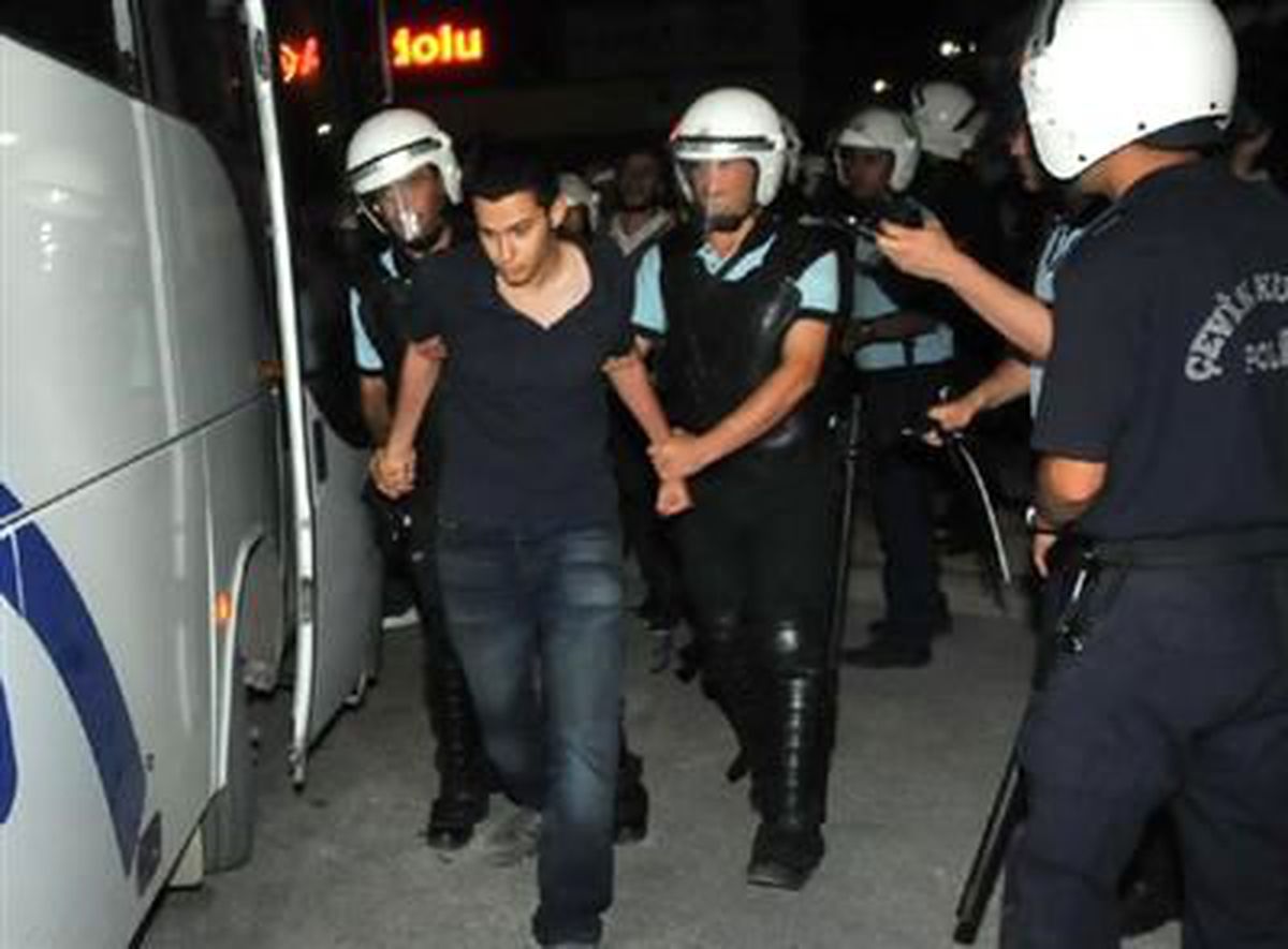 Rektörlük Önünde Eylem Yapan 31 Öğrenci Gözaltına Alındı