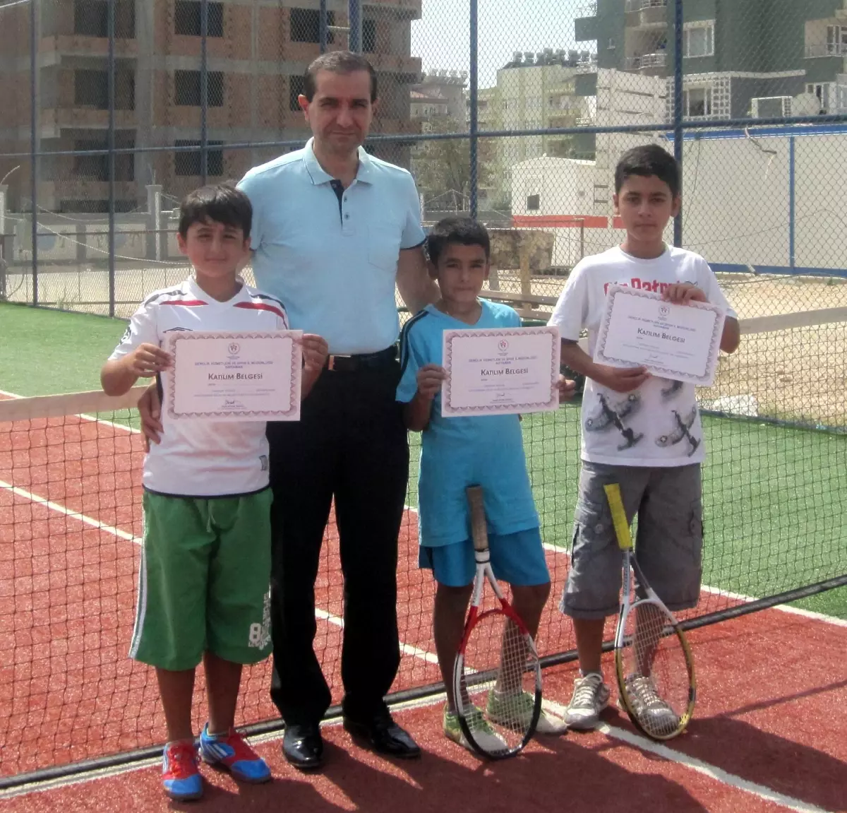 30 Ağustos Zafer Kupası Tenis Müsabakaları Tamamlandı