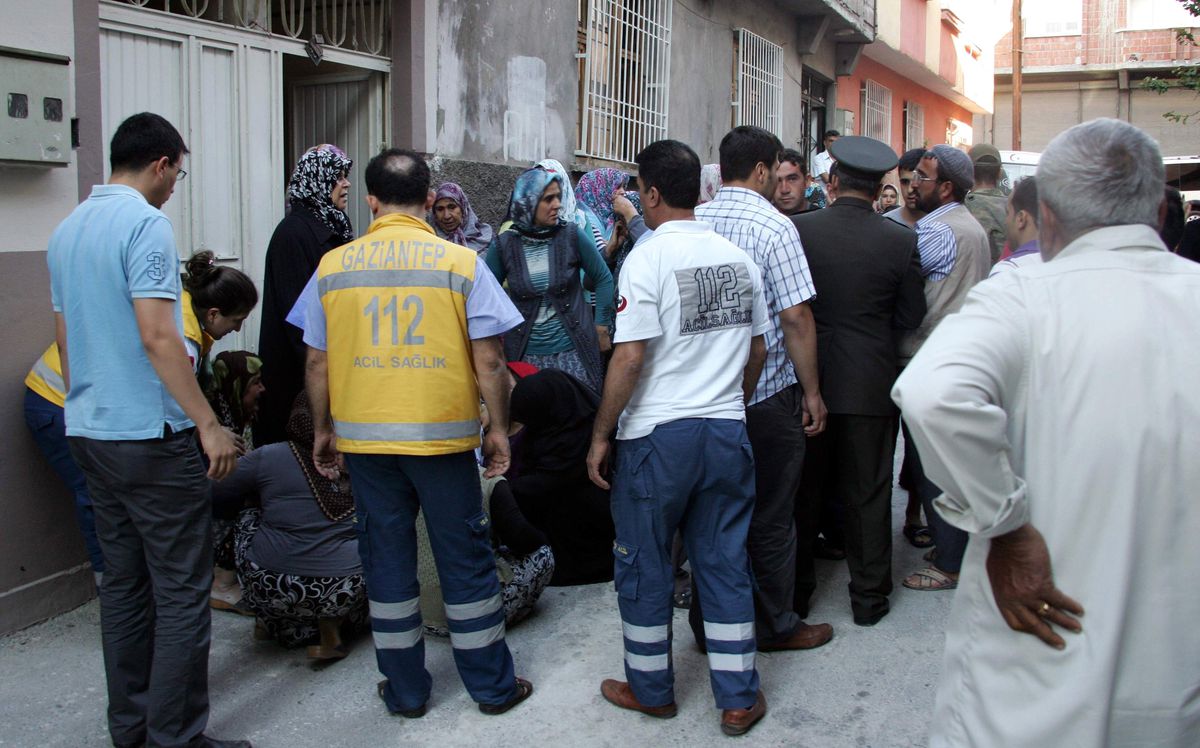 Gaziantepli Şehidin Evine Ateş Düştü