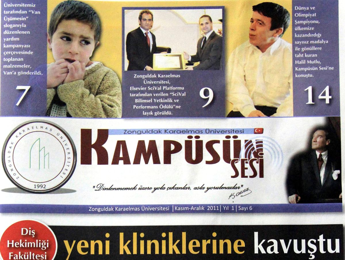 Kampüsün Sesi Gazetesi\'nin Özel Sayısı Çıktı