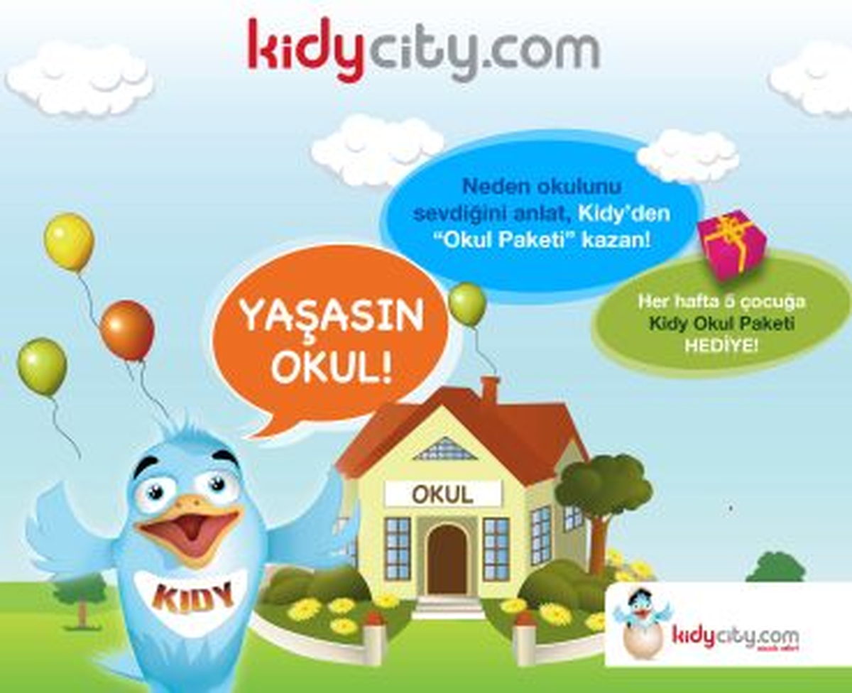 Kidy ile Okulumu Seviyorum!