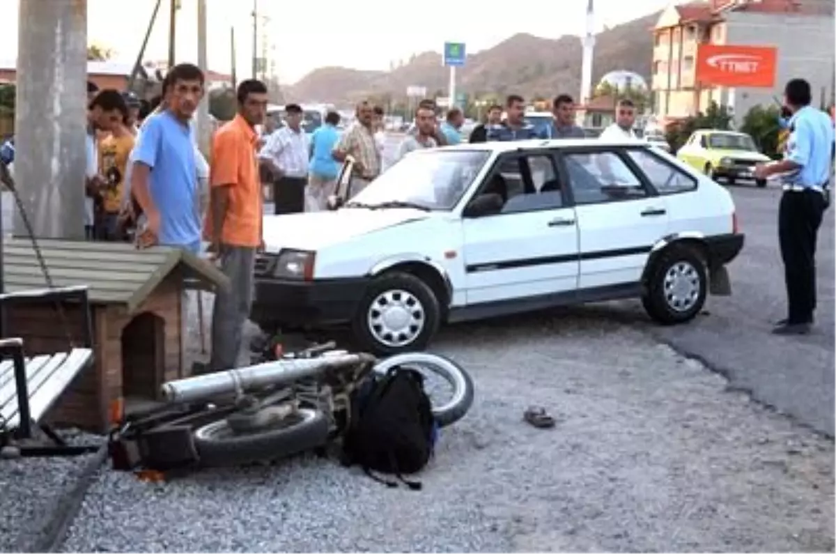 Ortaca\'da Trafik Kazası; 2 Yaralı