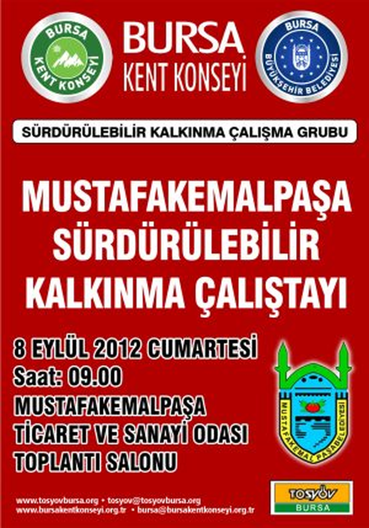 Sürdürülebilir Kalkınma Çalıştayı Mustafakemalpaşa\'da