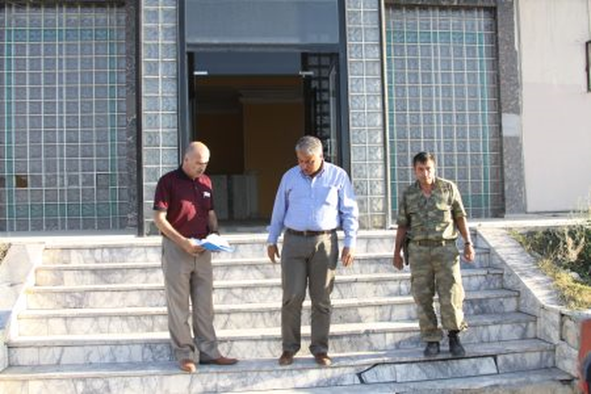 Tekinarslan, İş Alanlarında İncelemerle Bulundu