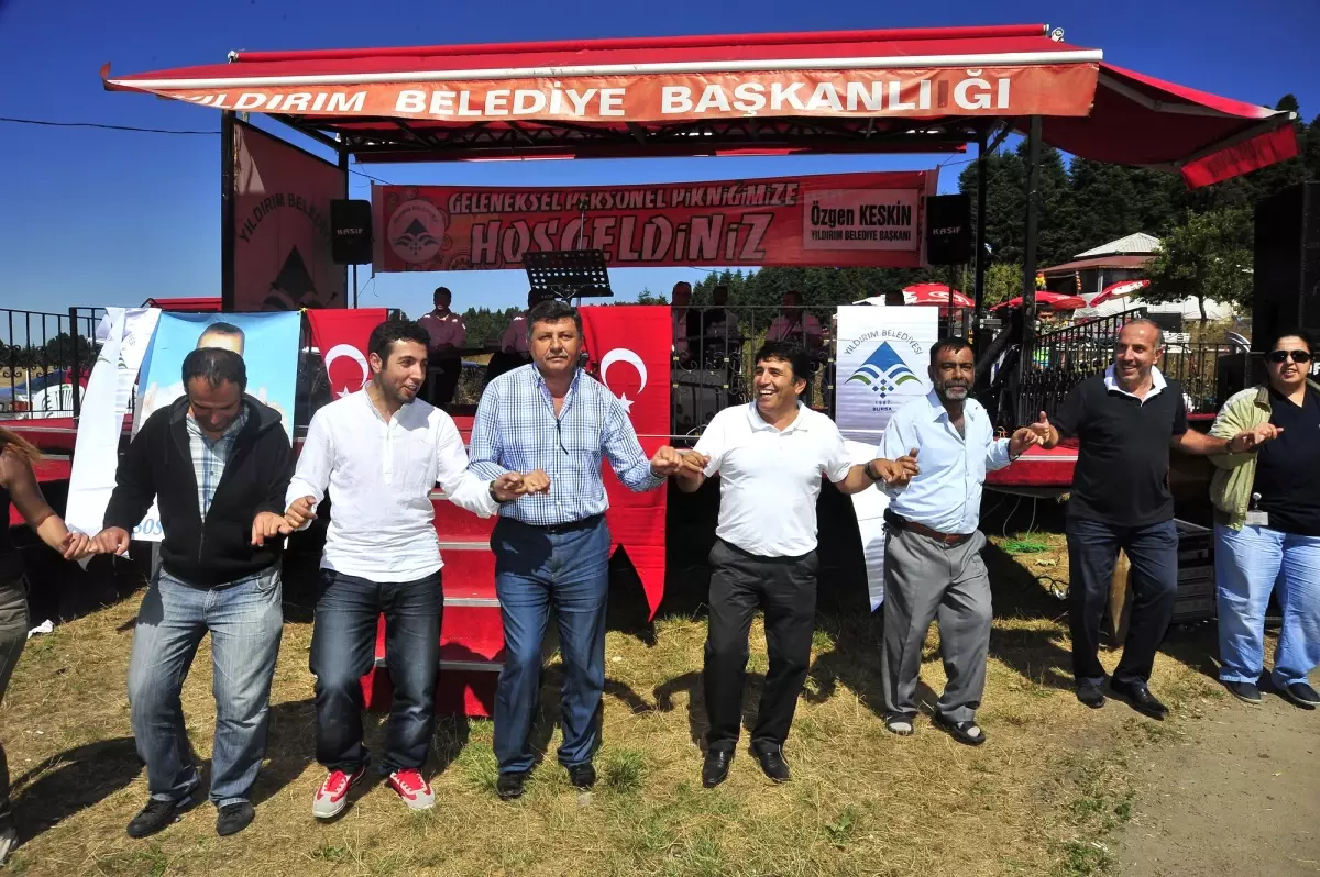 Yıldırım Belediyesi Ailesi Piknikte Buluştu