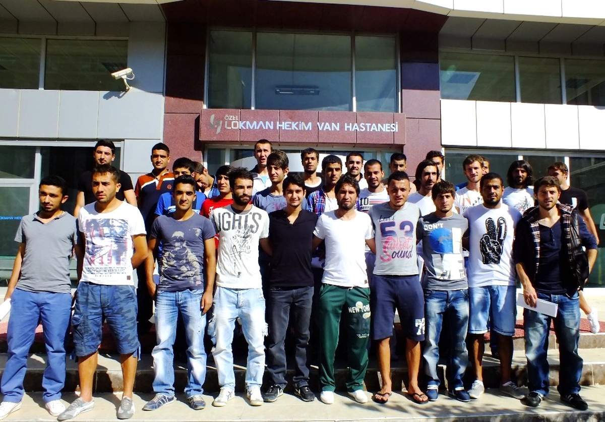 Belediye Vanspor Sağlık Kontrolünden Geçti