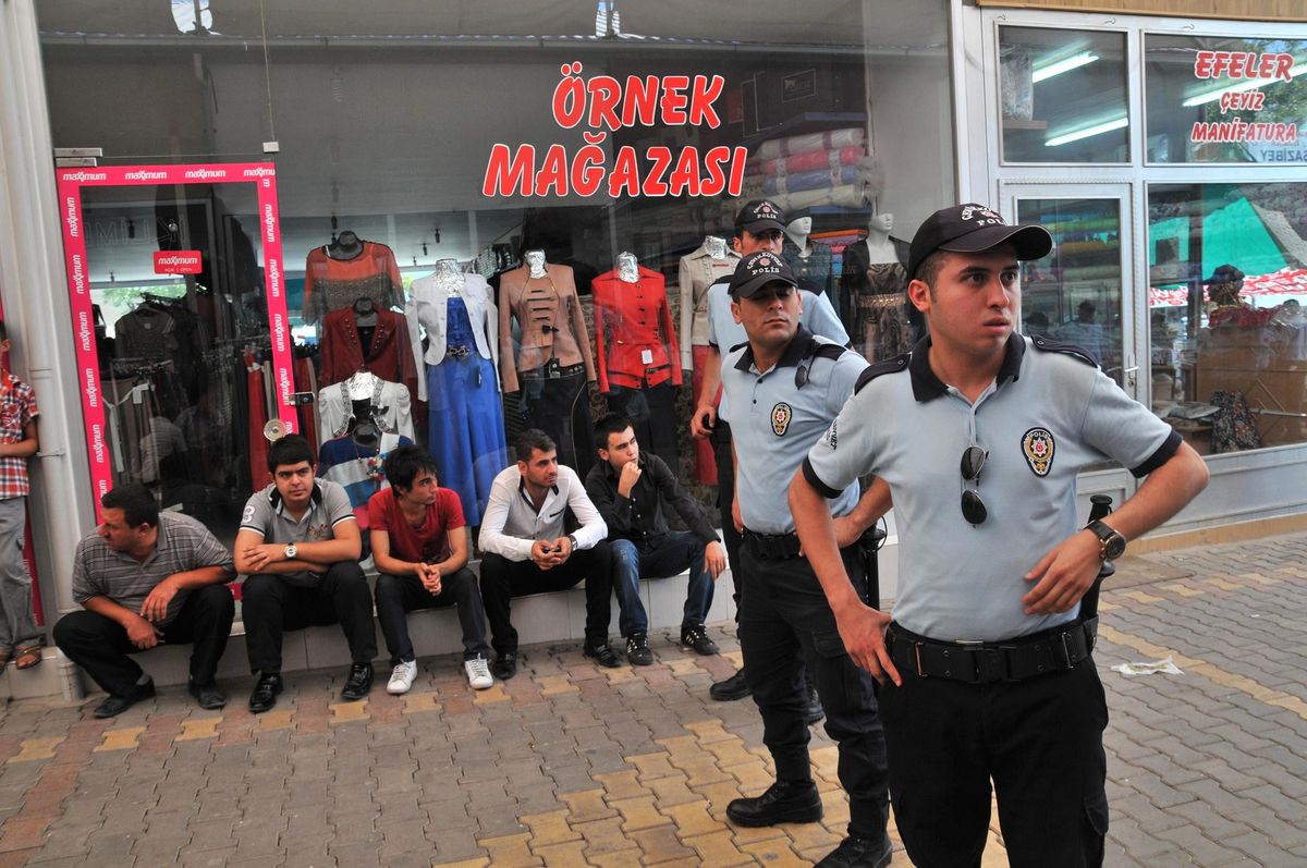 Kahramanmaraş\'ta Esnaf Gerginliği
