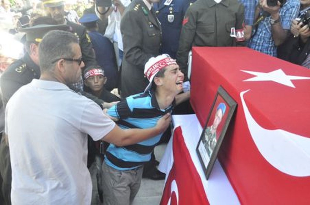Konya Şehitini Gözyaşlarıyla Uğurladı