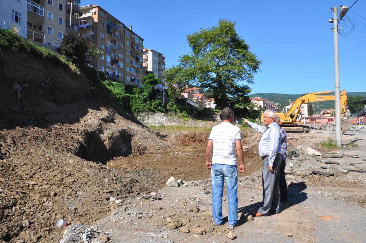 Posbıyık, Ereğli Avm Çalışmalarını Inceledi