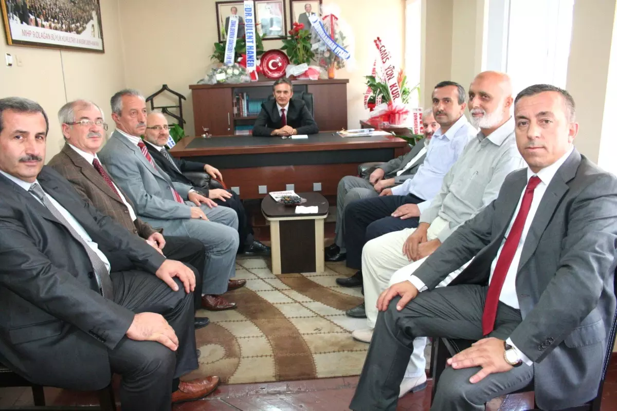 Saadet Partisi'nden, MHP İl Başkanı Ayan'a Ziyaret