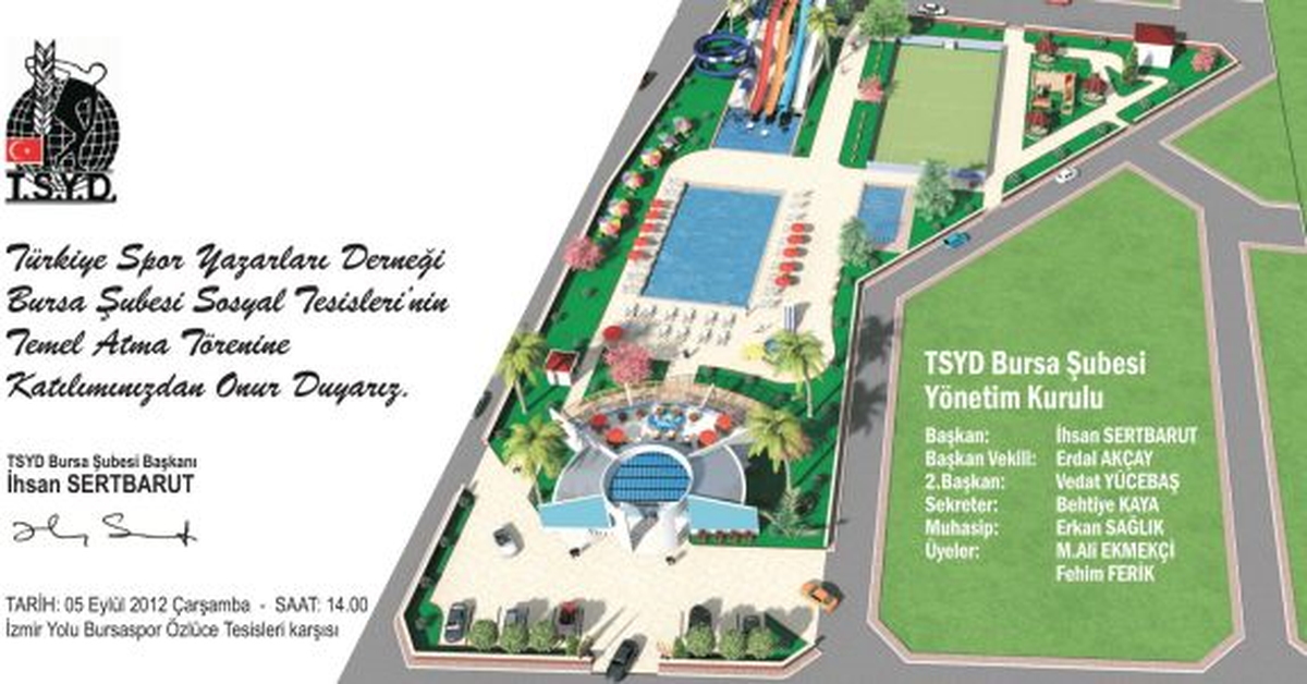 Sosyal Tesisin Temeli Atılıyor