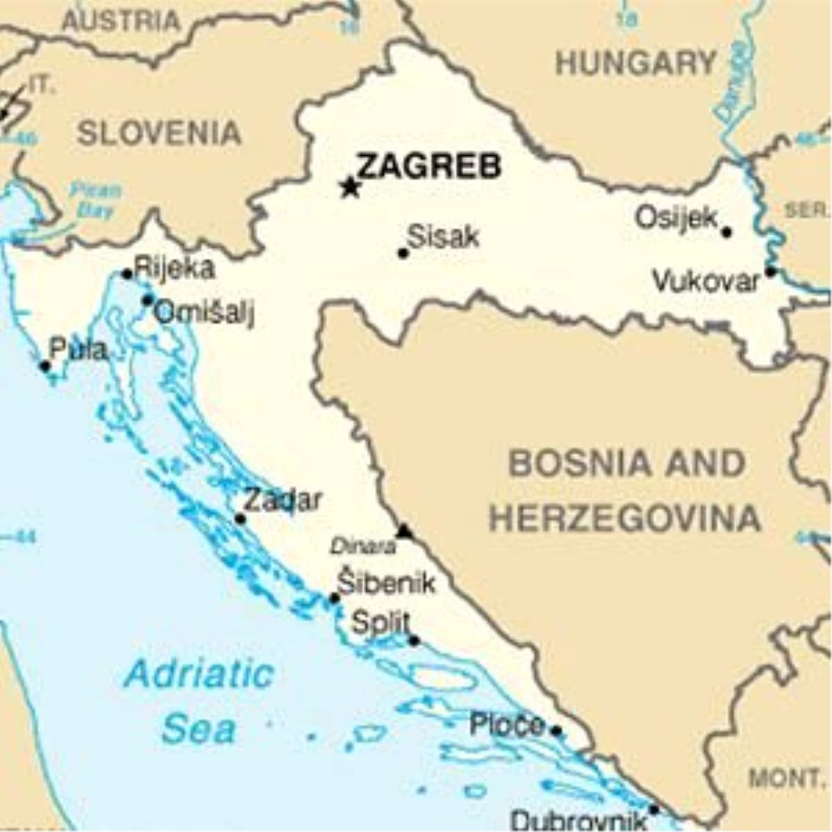 Bosna Hersek ve Hırvatistan Arasındaki Sınır Sorunu