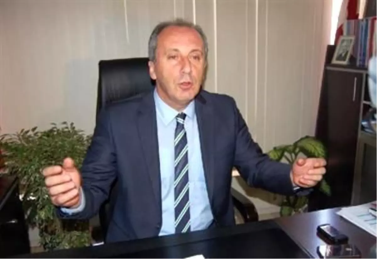 CHP Grup Başkanvekili Muharrem İnce, Yerel Seçimlerin Öne Alınması Konusunda Yarın Saat 12.00\'de AK...