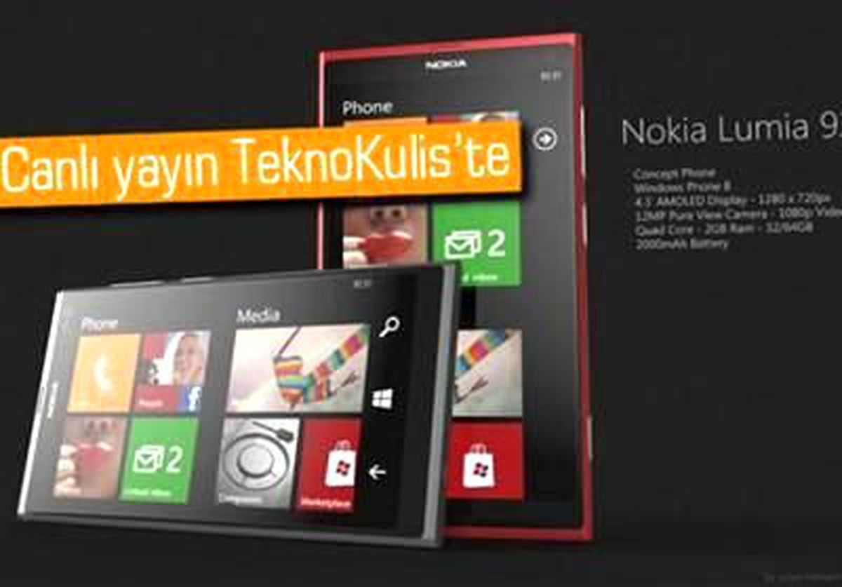 Nokia, Windows Phone 8\'li Yeni Cihazlarını Tanıtıyor (Canlı)
