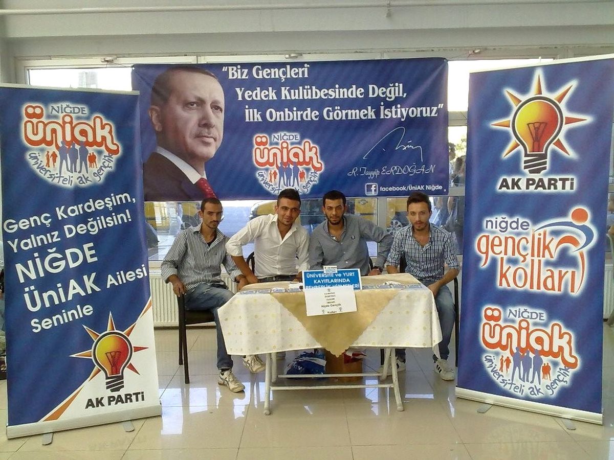 Ak Partili Gençlerin Kayıt Dönemi Kampanyası