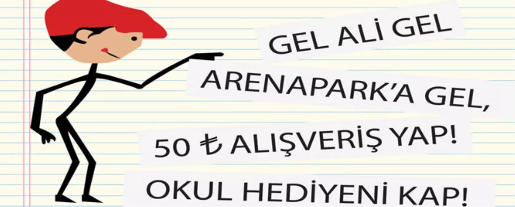 Arenapark\'tan Alışveriş Yap, Hediyeni Kap