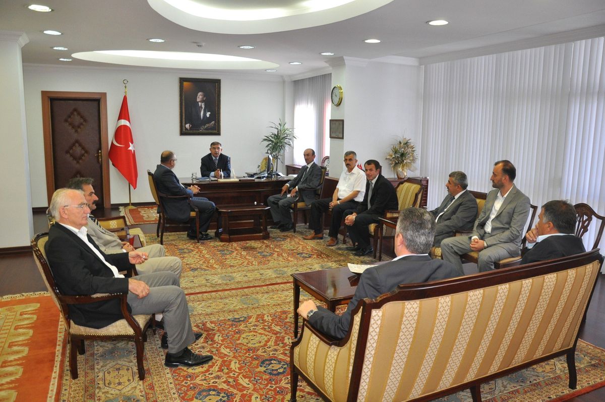 Dtso\'dan Vali Adnan Yılmaz Ziyaret