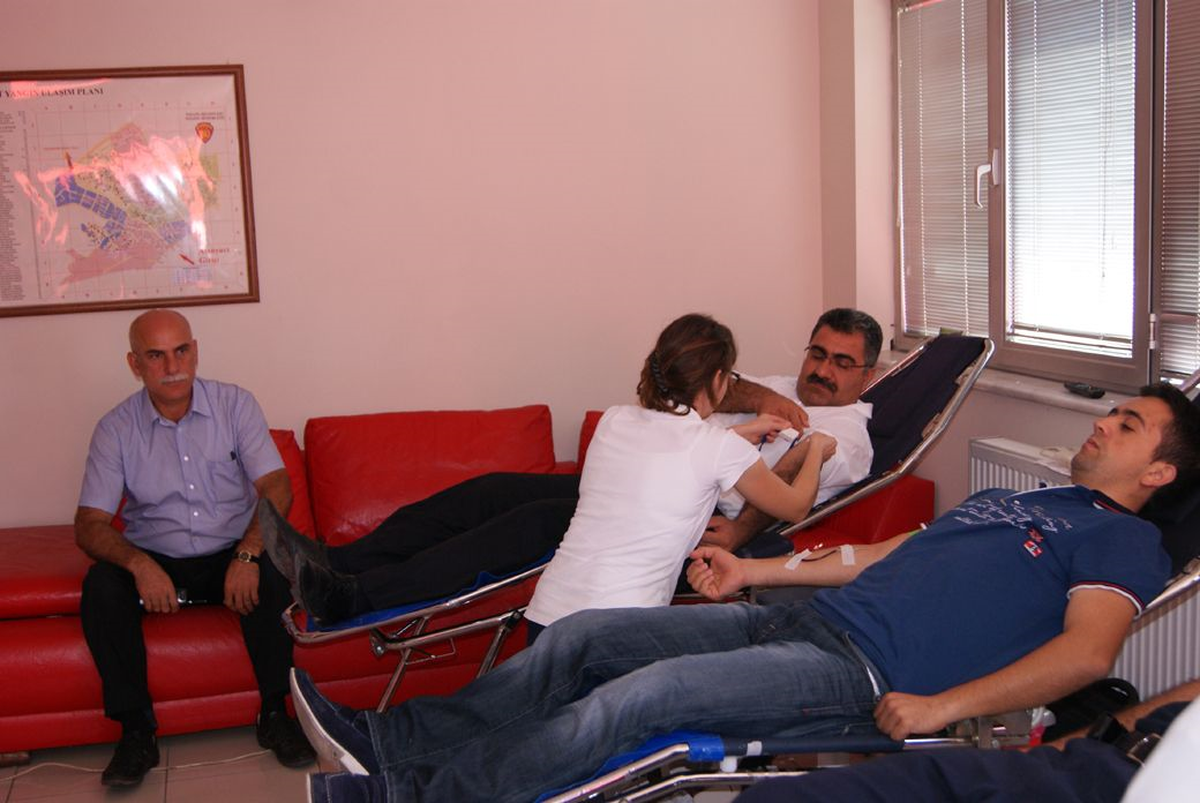 İnegöl İtfaiyesinden Kan Bağışı Kampanyası