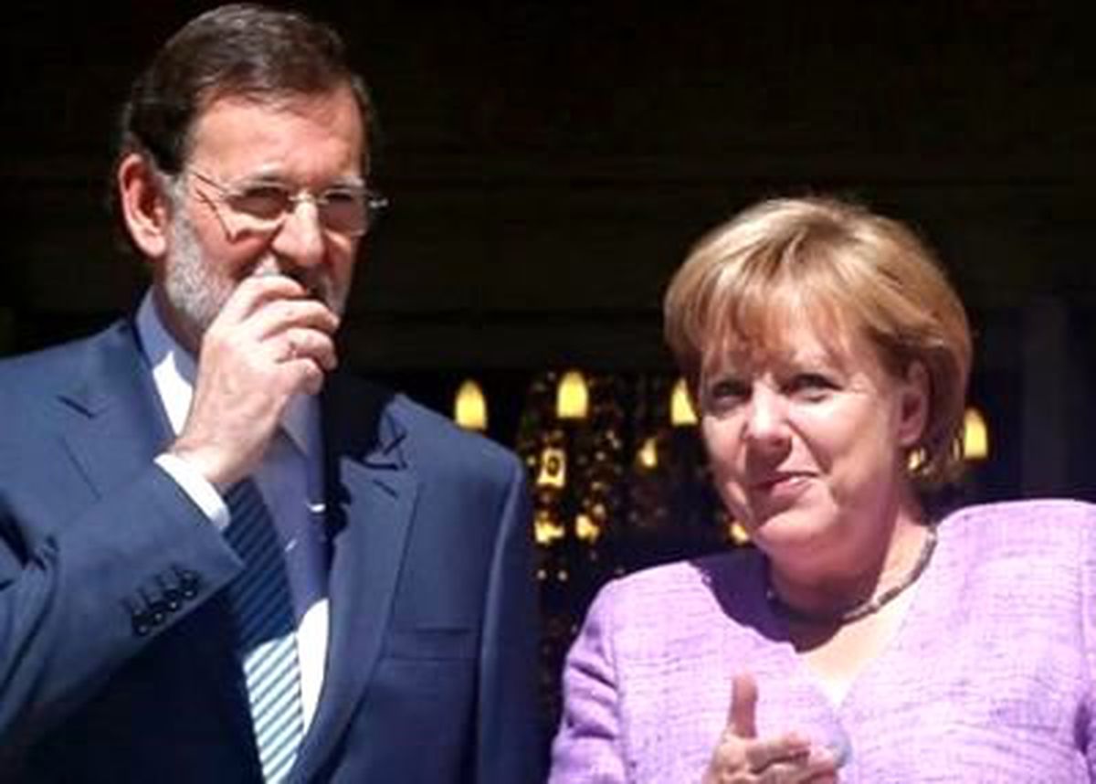 Merkel\'den İspanya\'nın Mali Reformlarına Övgü