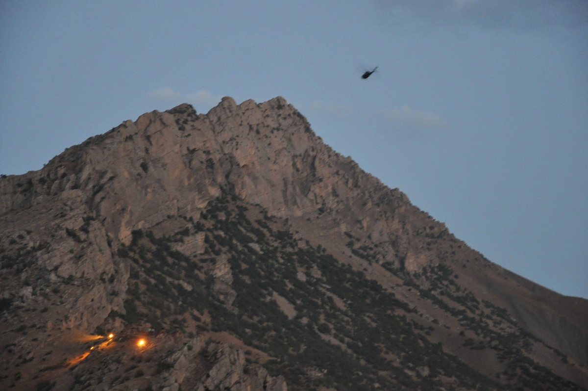 Siirt-Şırnak Arasında Kobra Destekli Operasyon