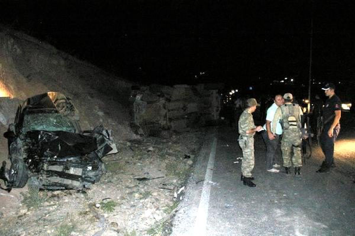 Siirt\'te Kaza; 5 Yaralı