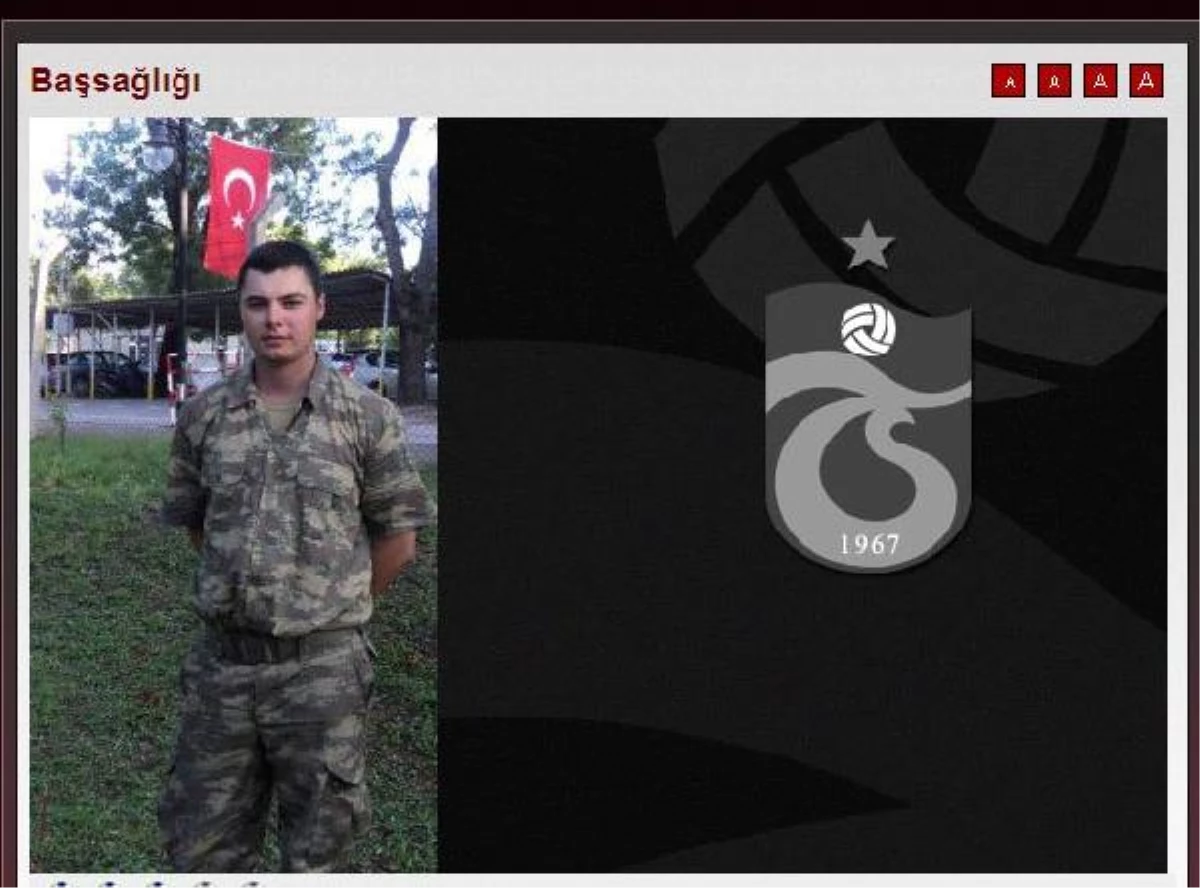Trabzon\'a da Şehit Acısı Düştü (2)