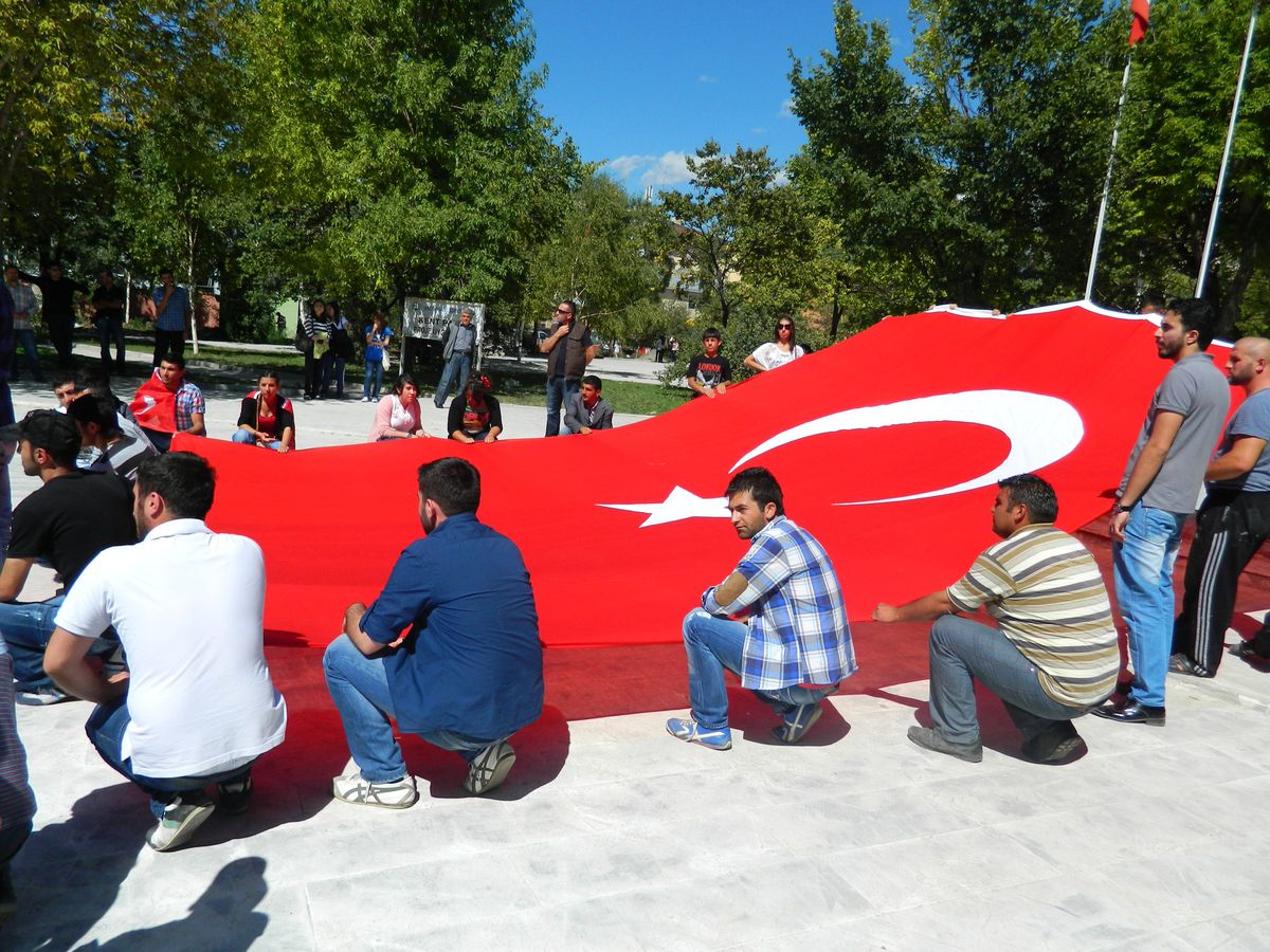 Ardahan\'da Teröre Lanet Yürüyüşü