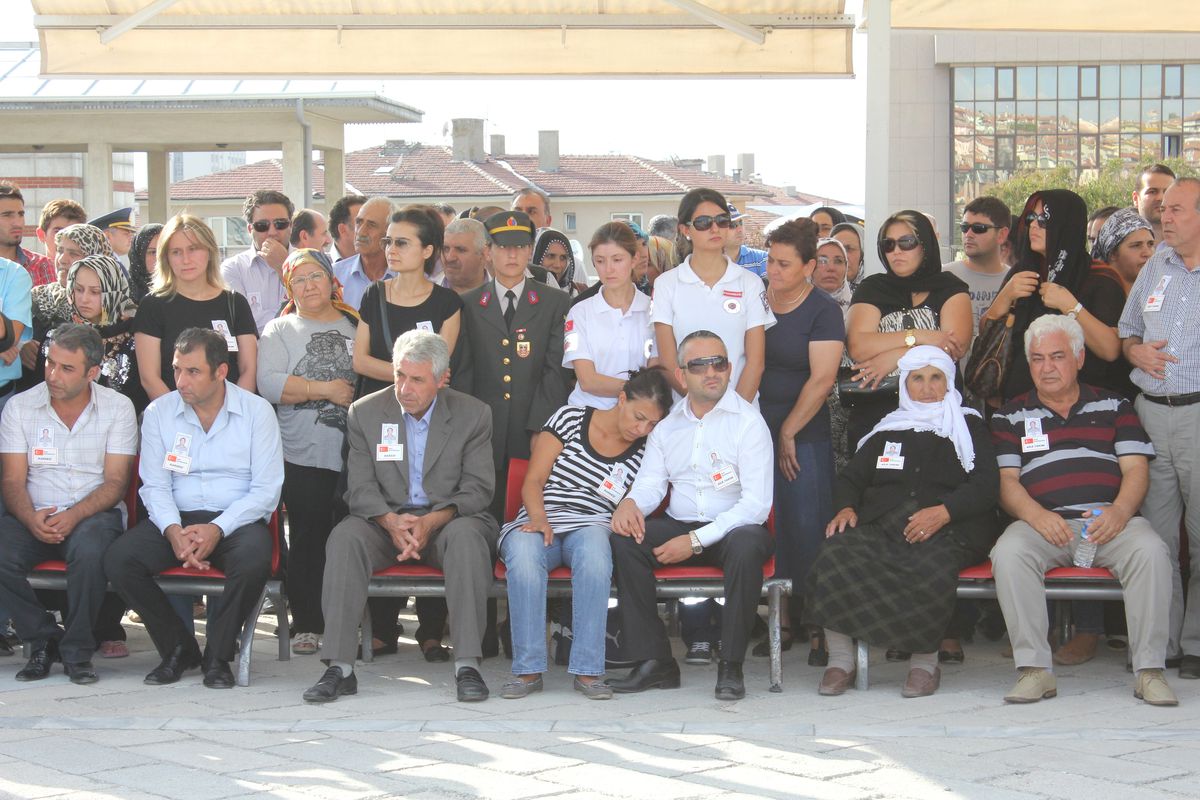 Başkent Şehidini Uğurladı